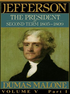 cover image of Thomas Jefferson and His Time, Volume V